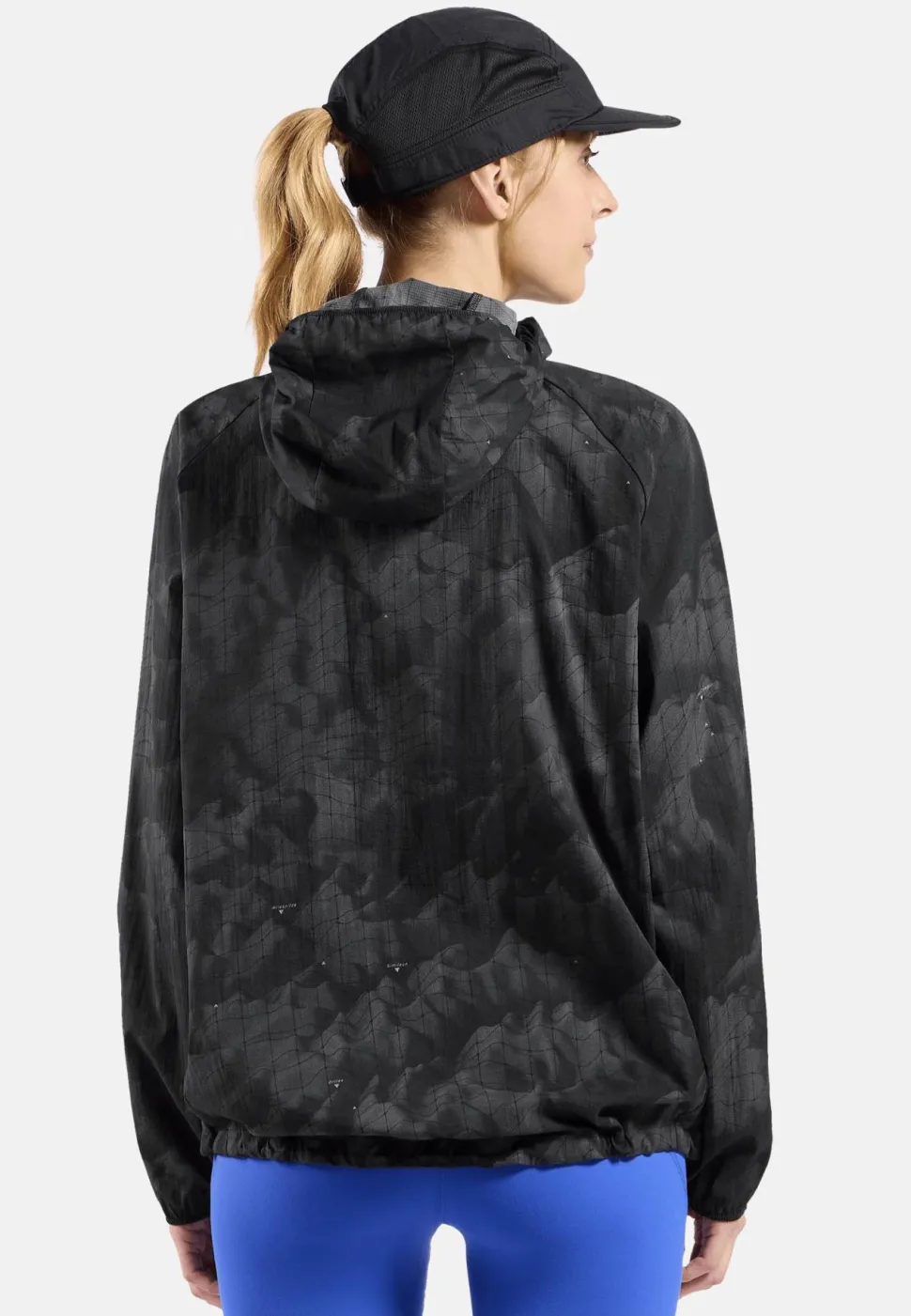 Odlo Women's Jacket Zeroweight Print Black