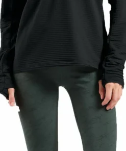 Odlo Women's Odlo Essential Thermal Mid Layer 1/2 Zip Black