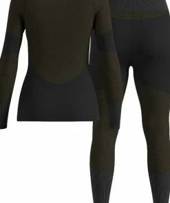 Odlo Women's Odlo Fundamentals Performance Warm Set Long Black
