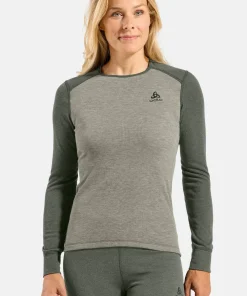 Odlo Women's Set Active Warm Special Shadow - Agate Gray Outlet