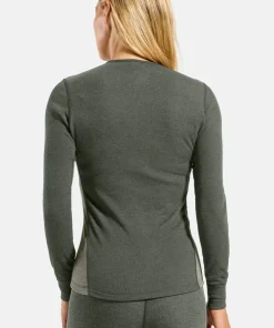 Odlo Women's Set Active Warm Special Shadow - Agate Gray Outlet