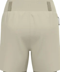 Odlo Women's X-Alp Trail 5 Inch 2-In-1 Short Agate Gray - Vetiver Sale