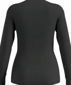Odlo Women's Performance Wool 150 Base Layer Grey Melange - Dark Grey Melange