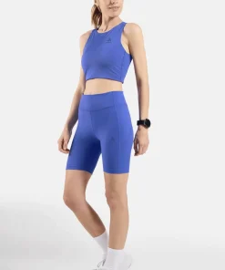 Odlo Women's Tank Crop X-Alp Trail Cargo Dazzling Blue Discount