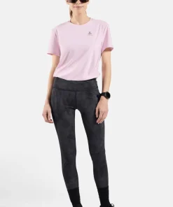 Odlo Women's Tights Zeroweight Print Black Best