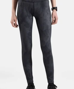 Odlo Women's Tights Zeroweight Print Black Best