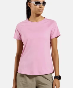 Odlo Women's T-Shirt Crew Neck S/S Essential 365 Hyper Pink Melange