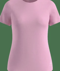 Odlo Women's T-Shirt Crew Neck S/S Essential 365 Hyper Pink Melange