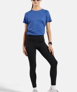Odlo Women's T-Shirt Crew Neck S/S Essential 365 Dazzling Blue Melange Discount