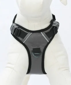 OllyDog Alpine Reflective Harness Flint Hot