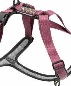 OllyDog Alpine Reflective Comfort Harness Rosewood New