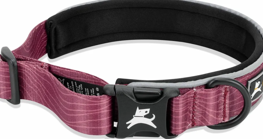 OllyDog Flagstaff Reflective Comfort Collar Rosewood Online