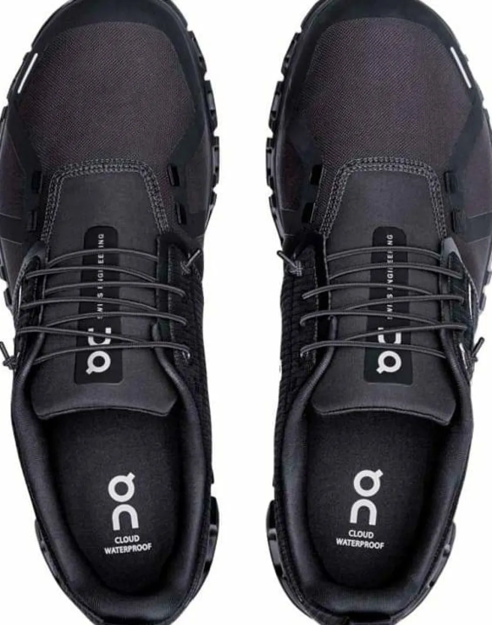On Men's Cloud 6 Waterproof Black/Black