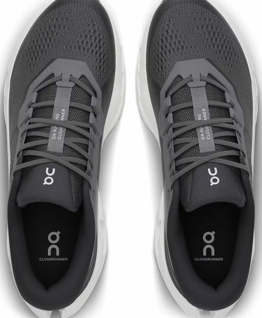 On Men's Cloudrunner 3 Black/Ivory Outlet