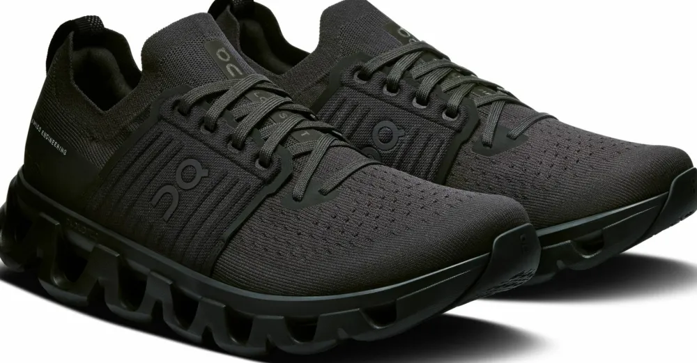 On Men's Cloudswift 4 Black/Eclipse Outlet