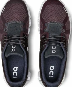 On Women's Cloud 5 Mulberry/Eclipse
