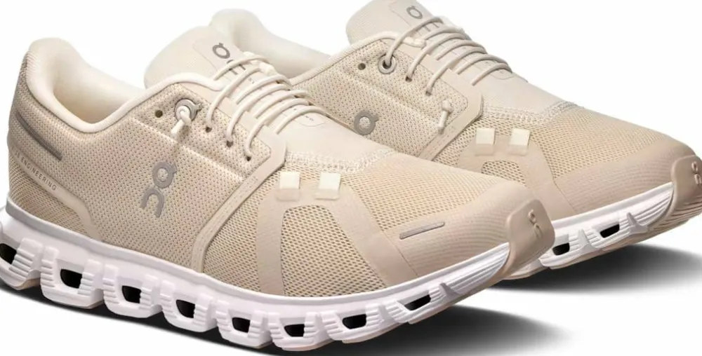 On Women's Cloud 6 Pearl/White Outlet