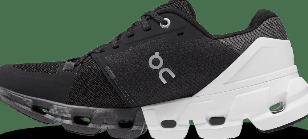 On Women's Cloudflyer 4 Black - White Online