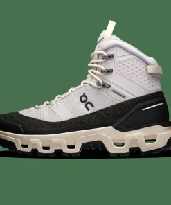 On Women's Cloudrock Trek Waterproof Silver/Cream