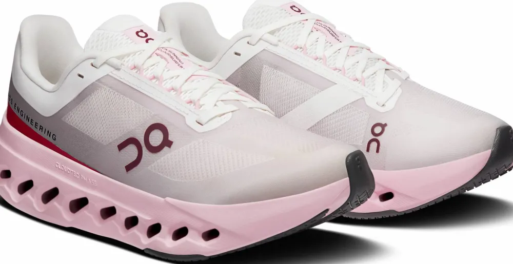 On Women's Cloudsurfer Next Pey/Ivory Peony/Ivory Sale