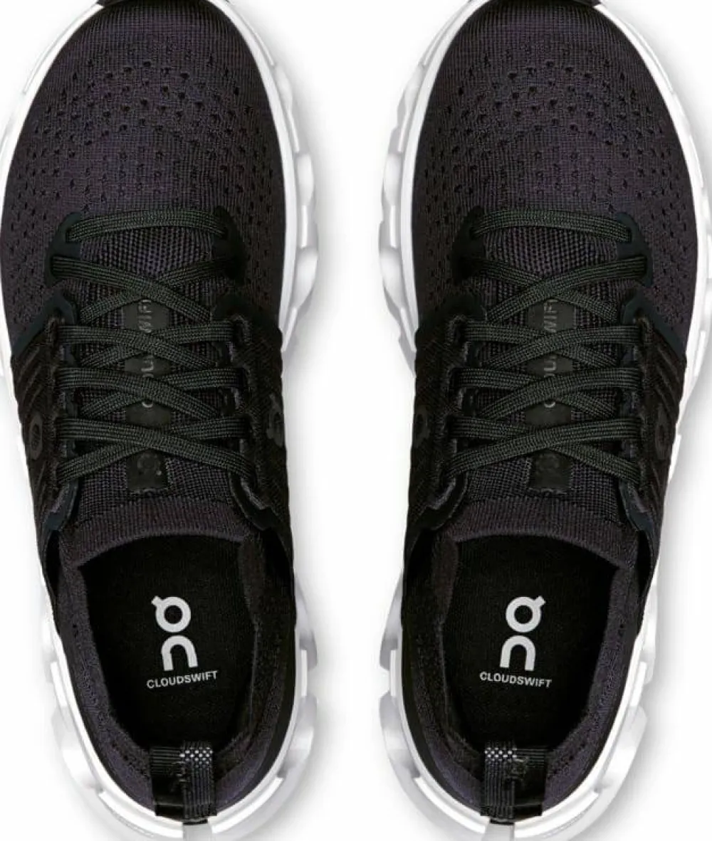 On Women's Cloudswift 4 Black/White Sale