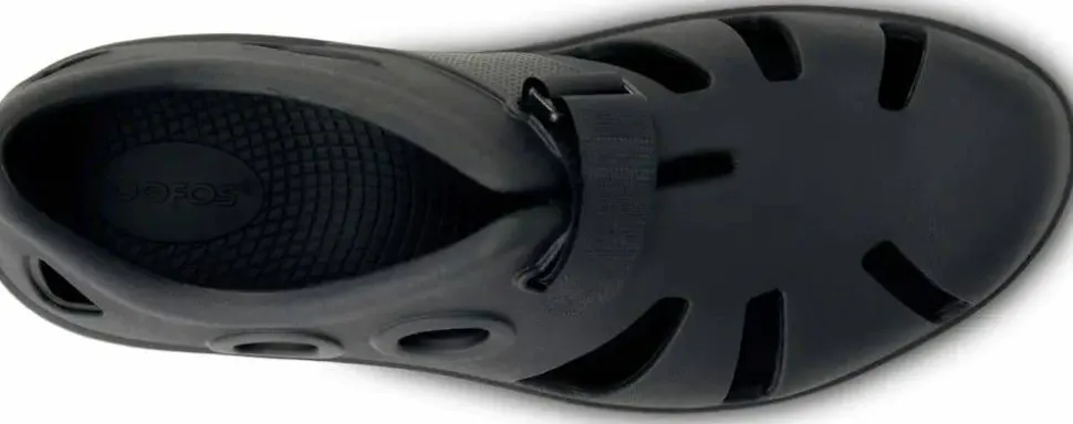OOFOS Unisex Oocandoo Black