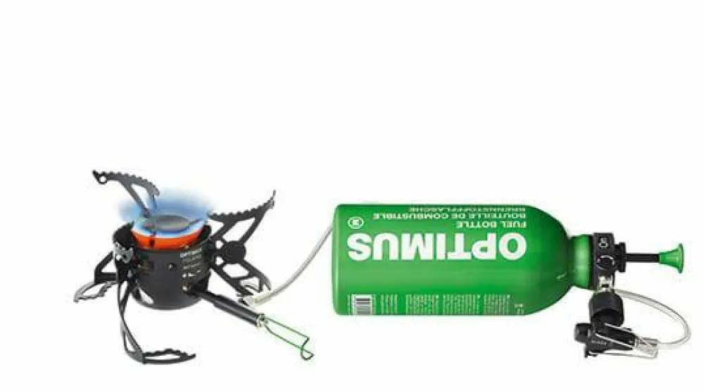 Optimus Polaris Optifuel Including 0,4 L Fuel Bottle Metall GRØNN Outlet