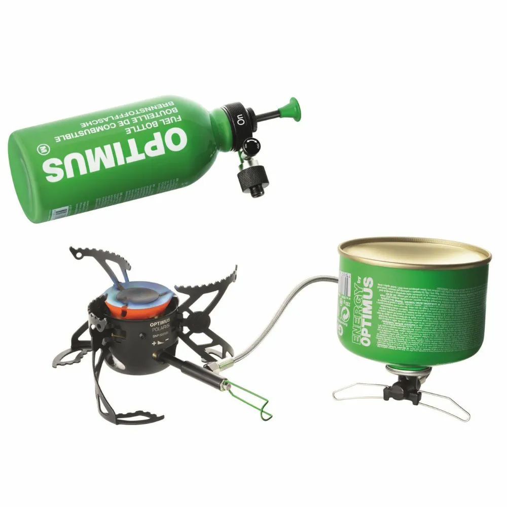 Optimus Polaris Optifuel Including 0,4 L Fuel Bottle Metall GRØNN Outlet