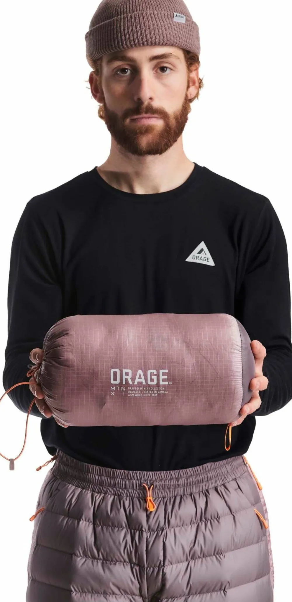 Orage Unisex MTN-X Echo Down Jacket Light Plum