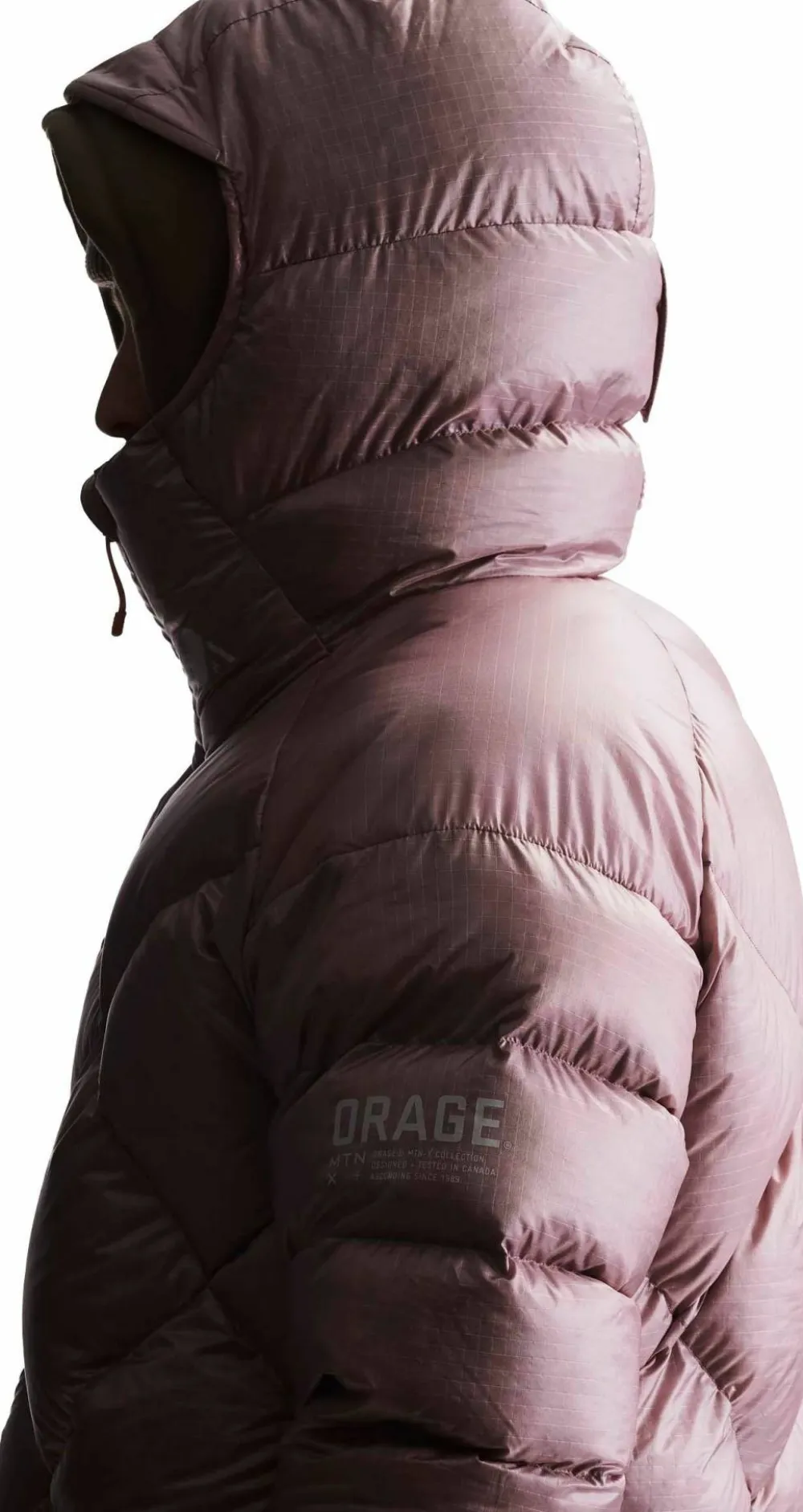 Orage Unisex MTN-X Echo Down Jacket Light Plum