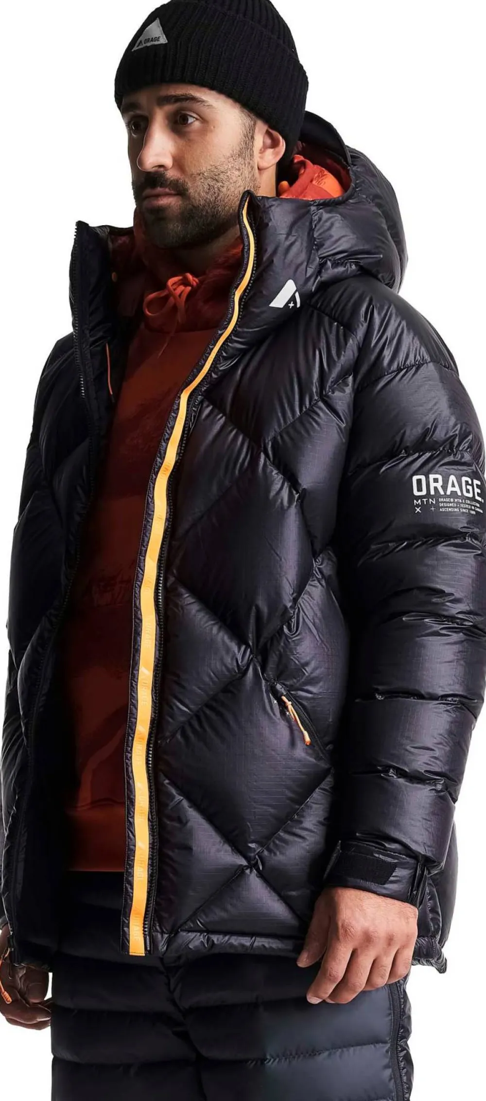 Orage Unisex MTN-X Echo Down Jacket Black Online