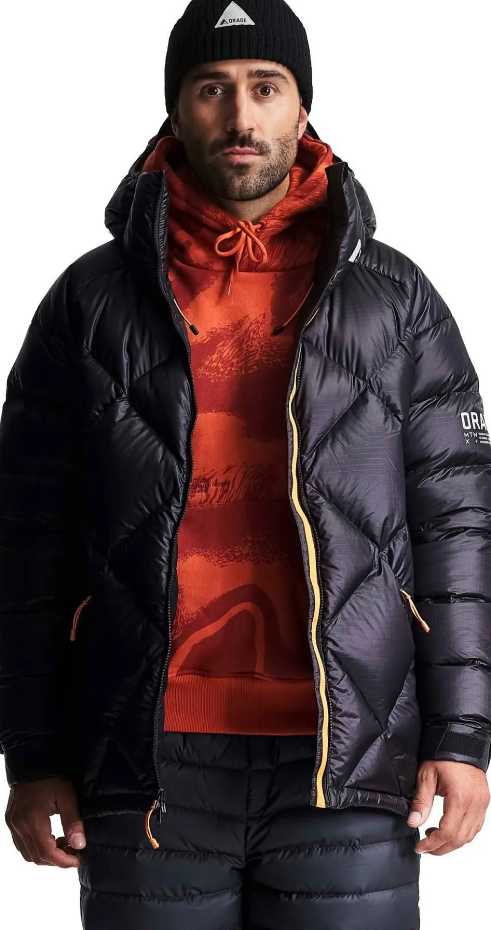 Orage Unisex MTN-X Echo Down Jacket Black Online