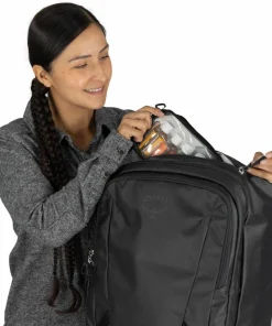 Osprey Transporter Wheeled Carry On Raven Black/black