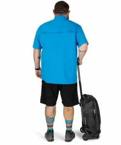 Osprey Transporter Wheeled Carry On Raven Black/black