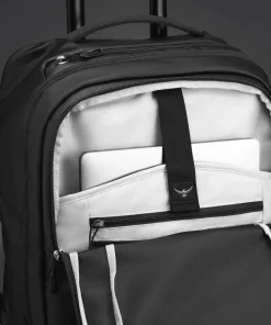 Osprey Transporter Wheeled Carry On Raven Black/black