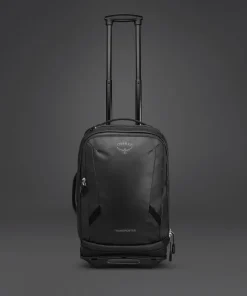 Osprey Transporter Wheeled Carry On Raven Black/black