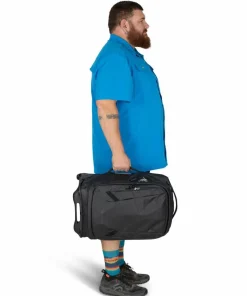 Osprey Transporter Wheeled Carry On Raven Black/black