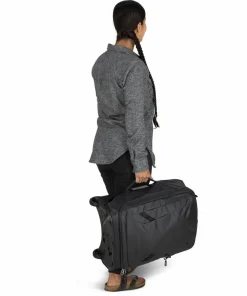 Osprey Transporter Wheeled Carry On Raven Black/black