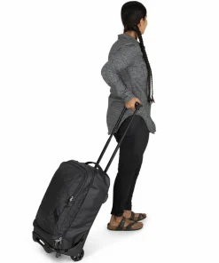 Osprey Transporter Wheeled Carry On Raven Black/black