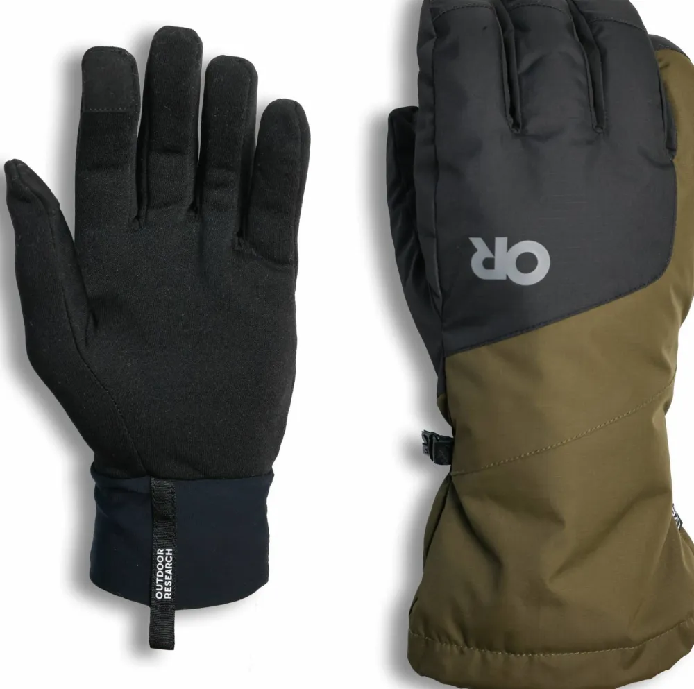 Outdoor Research Men's Adrenaline 3-1 Glove Dark Olive New