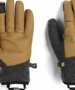 Outdoor Research Men's Flurry Drivin Gloves Charcoal