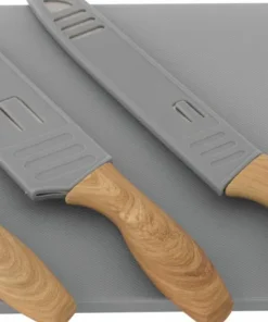 Outlet Caldas Knife Set Wide Cutting Board Camping