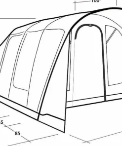 Outwell Colorado 5 Air Blue Hot