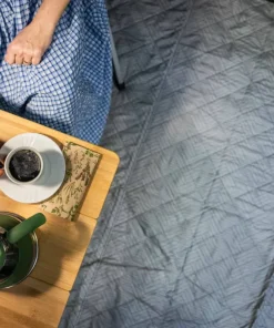 New Cozy Carpet Rockwell 4 Black & Grey Camping