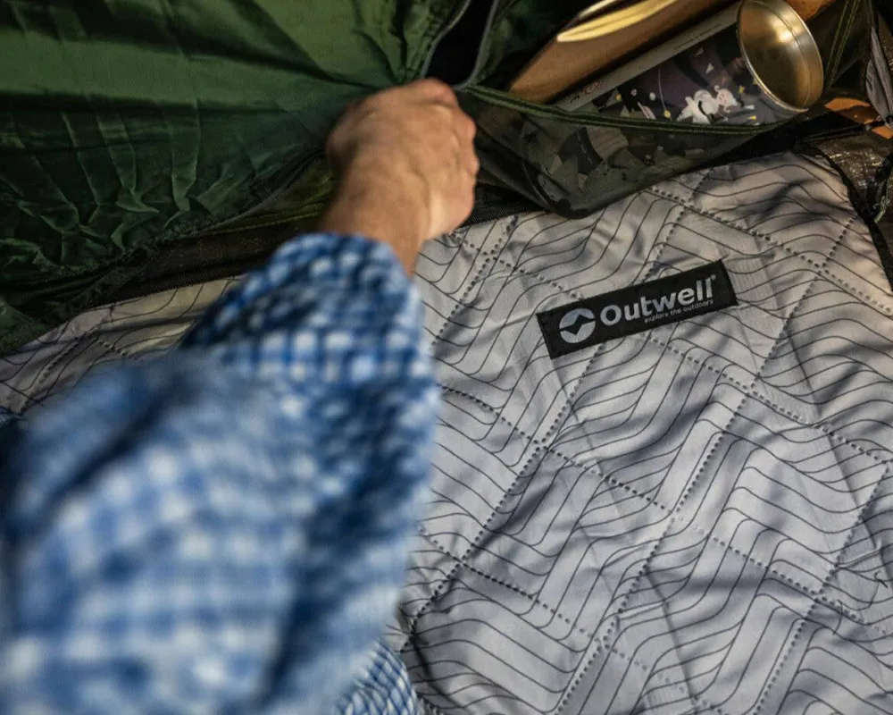 Outwell Cozy Carpet Rockwell 4 Black & Grey Black & Grey Sale