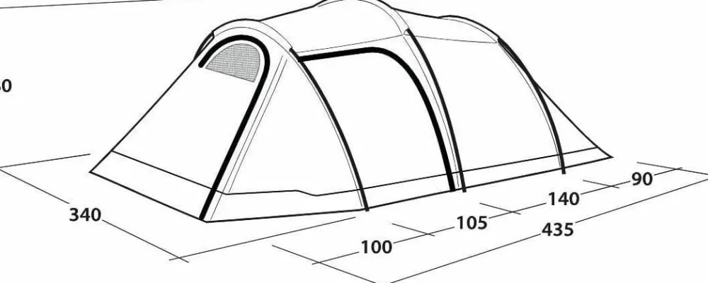 New Earth 5 Plus Camping|Tält, Sovsäckar & Liggunderlag