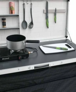 Outwell Magante Kitchen Unit Midnight Black Clearance