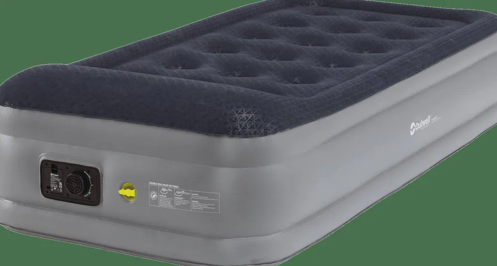 Hot Superior Single W/ Built-In Pump Navy Night & Grey Camping