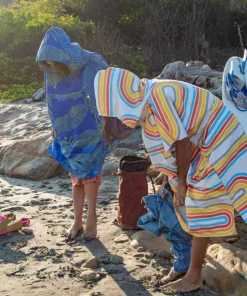 Packtowl Changing Poncho Botanical