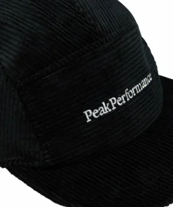 Peak Performance Cord Cap Black